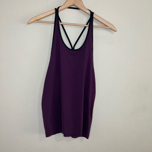 adidas Tops - Adidas top women medium spaghetti strap racerback tank purple